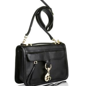 EUC Rebecca Minkoff Black Bowery Leather Crossbody
